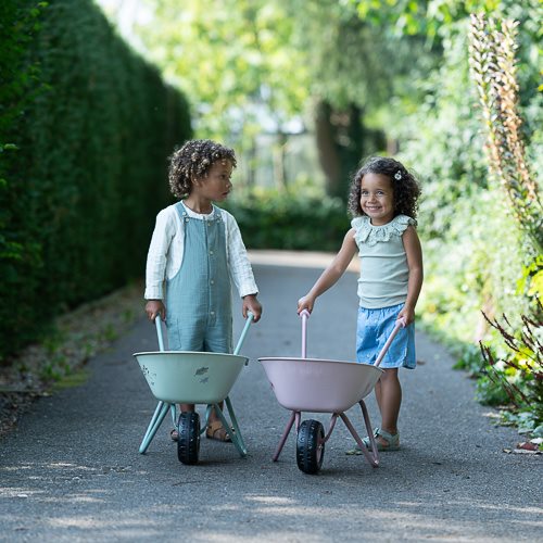 Little Dutch Garten Schubkarre für Kinder grün - Forest Friends – Bild 17