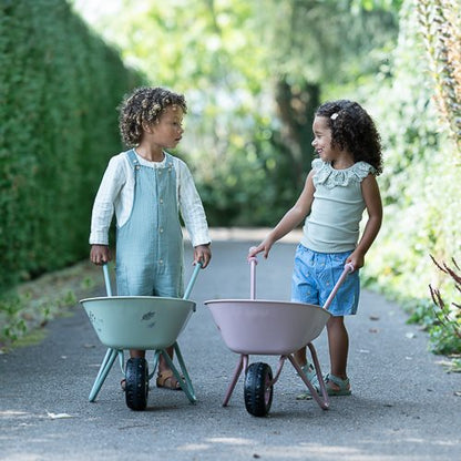 Little Dutch Garten Schubkarre für Kinder grün - Forest Friends – Größe