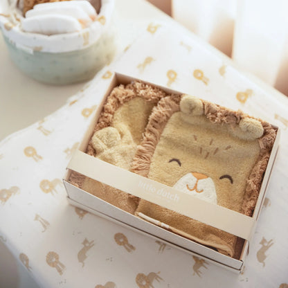 Geschenkbox Löwe Gelb Safari Leo
