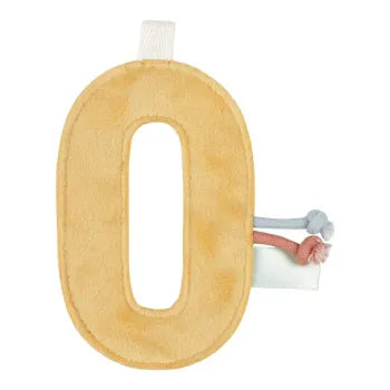 Little Dutch Girlanden Element Zahl 0  - Null - Alternative zum blauen O