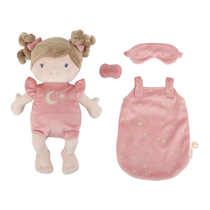 Zubehöhr Little Dutch große Babypuppe Rosa 40 cm - Schlafpuppe LD4679