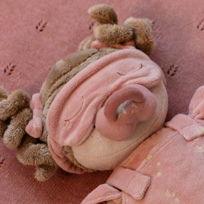 Schlaf Schön die Little Dutch große Babypuppe Rosa 40 cm - Schlafpuppe LD4679