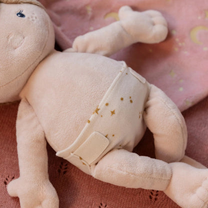 Little Dutch große Babypuppe Rosa 40 cm - Schlafpuppe LD4679