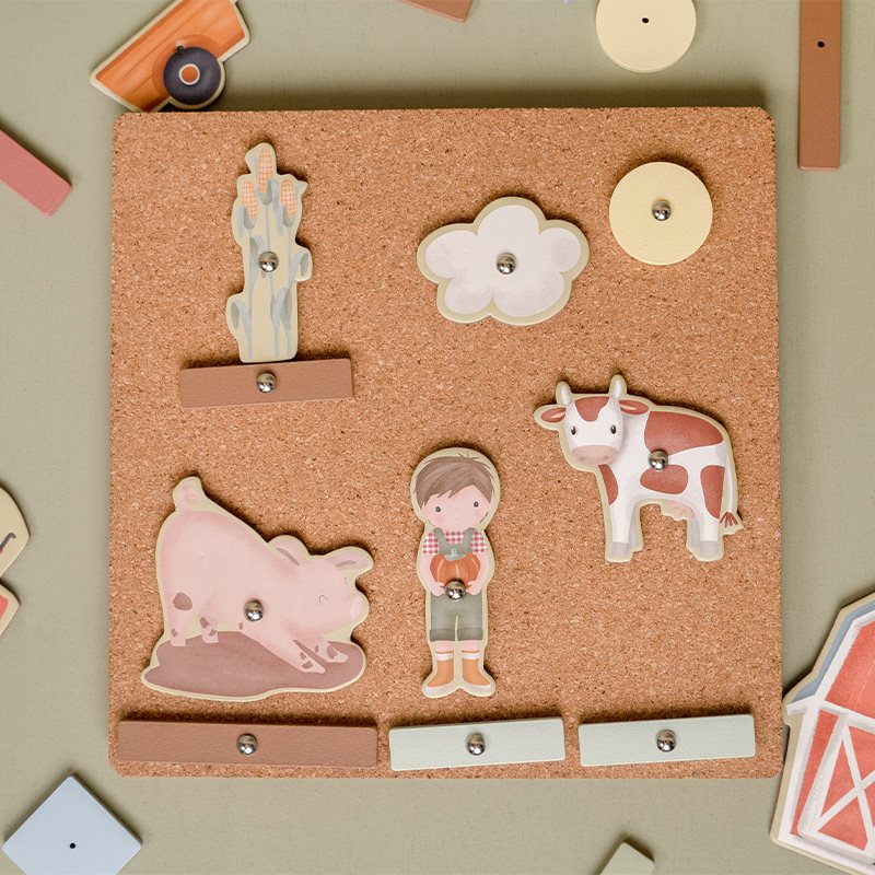 Little Dutch Hammerspiel Tap Tap Art Little Farm – Aufbau