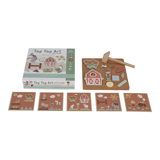 Little Dutch Hammerspiel Tap Tap Art Little Farm – Detailansicht