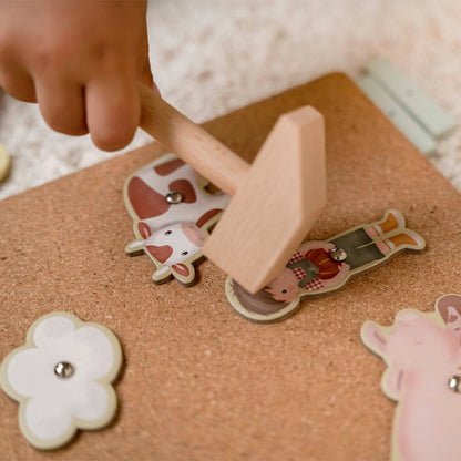 Little Dutch Hammerspiel Tap Tap Art Little Farm – Lifestyle