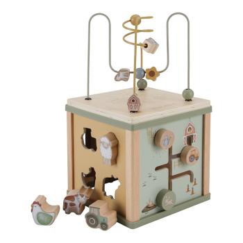 Little Dutch Holz-Aktivitäten-Würfel Little Farm LD7131