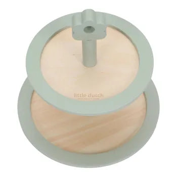 Little Dutch Holz Etagere Grün – Kinder Teeservice Spielzeug