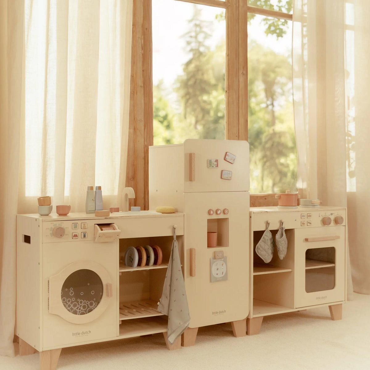 Little Dutch Holz Kühlschrank FSC - Limited Edition – Anwendung