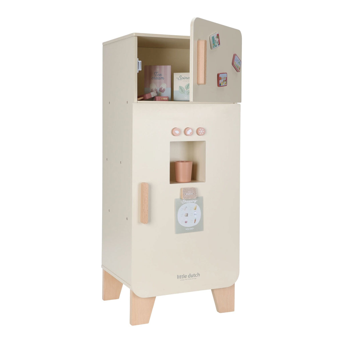 Little Dutch Holz Kühlschrank FSC - Limited Edition – Material