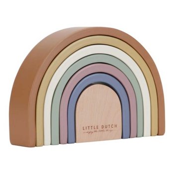 Little Dutch Regenbogen aus Holz Vintage FSC von der Seite