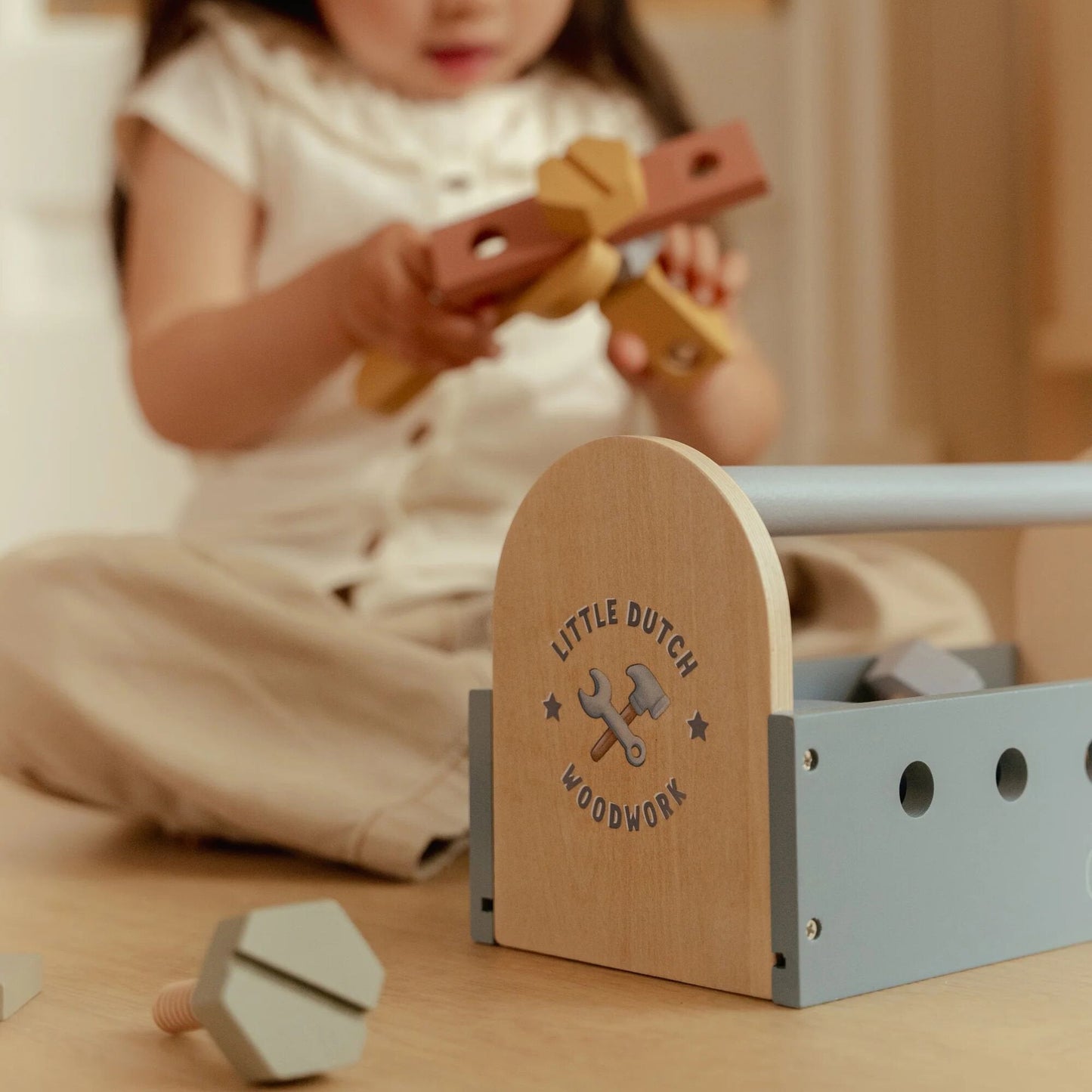 Little Dutch Holz Werkzeugkasten FSC LD2544 – Anwendung