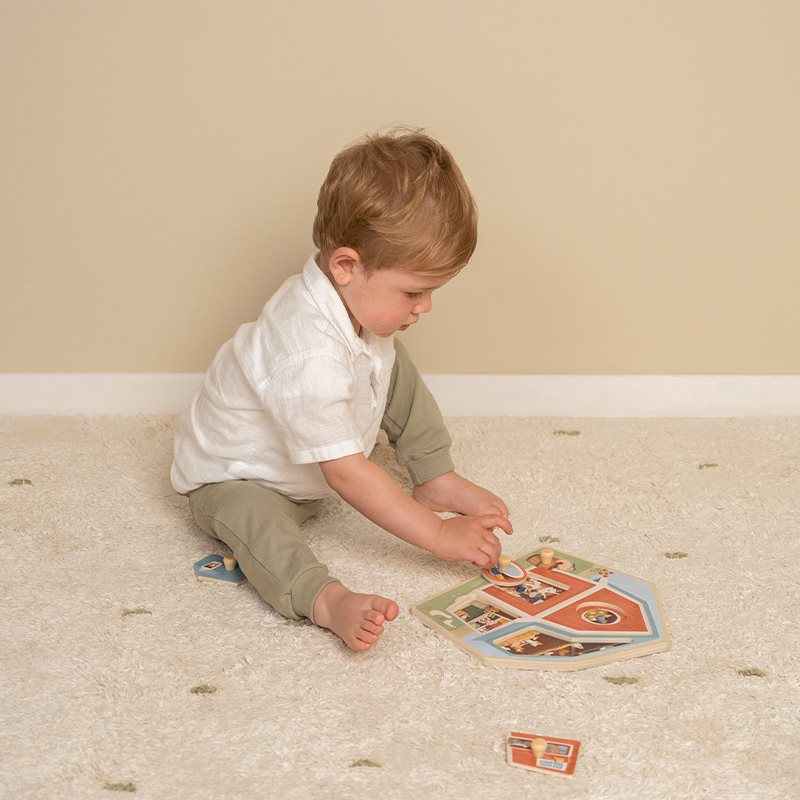 Little Dutch Holzpuzzle Little Farm – Detailansicht