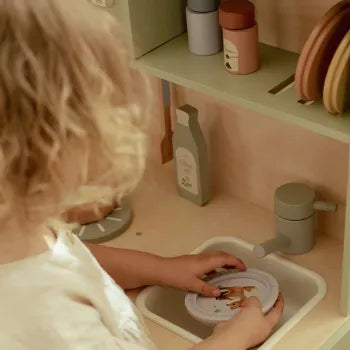 Little Dutch Holzspielküche - Grün - Essentials