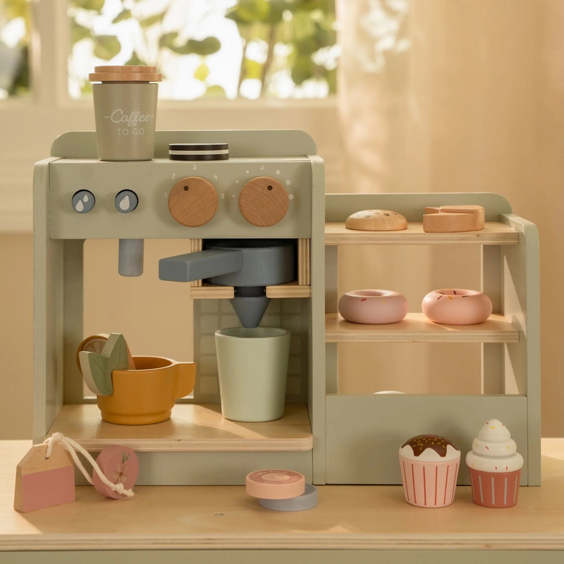 Little Dutch Kaffee Ecke aus FSC Holz LD2508 – Detailansicht