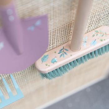 Little Dutch Kinderbesen blau - Forest Friends Besen