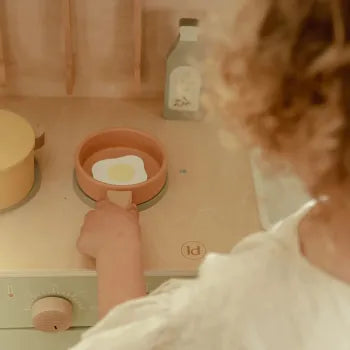 Little Dutch Holzspielküche - Grün - Essentials