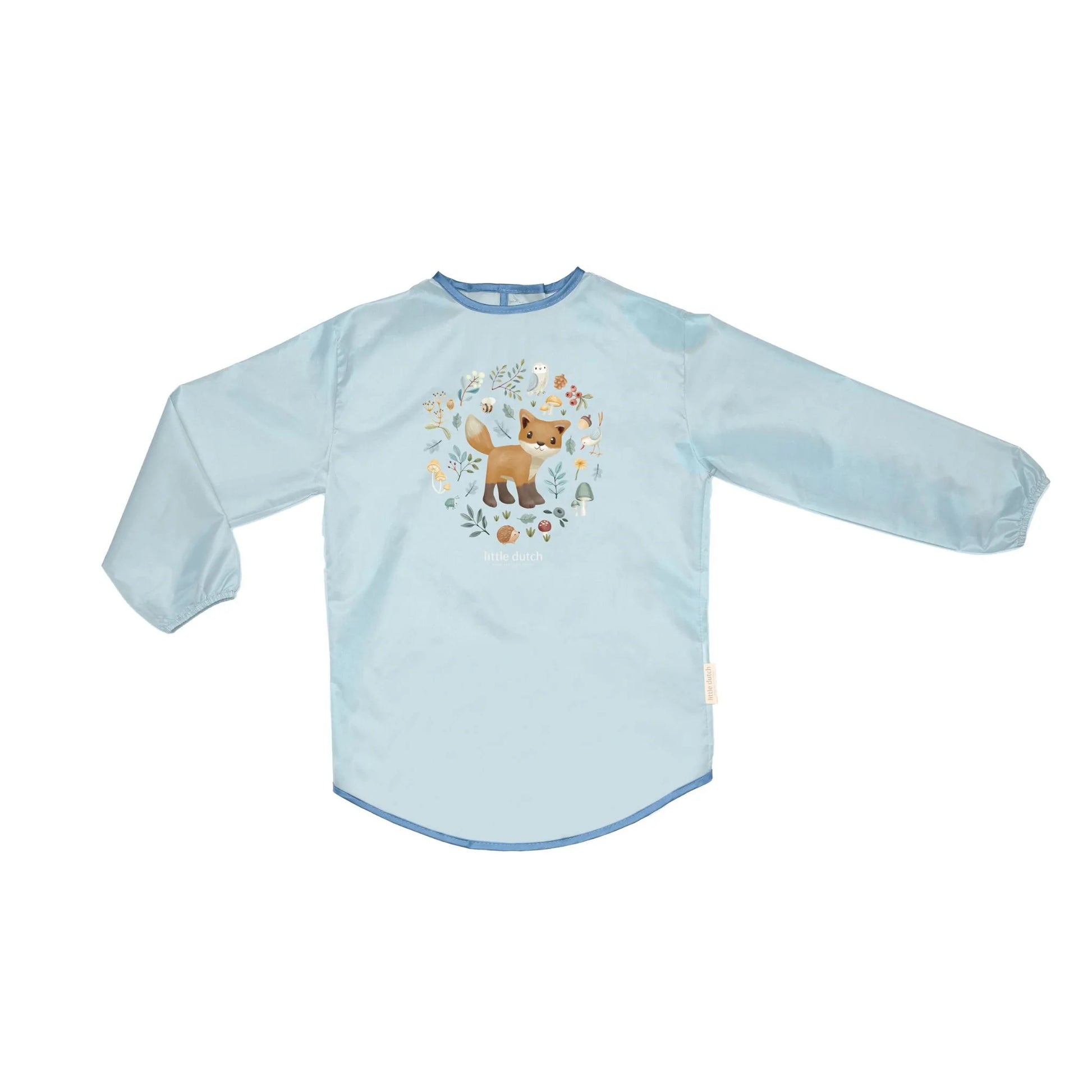 Little Dutch Bastelschürze blau aus der Forest Friends Kollektion - fröhliche Kleckerschürze 