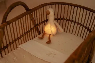 Kuschel Gans mit Nachtlicht - Licht & Ton - Little Dutch