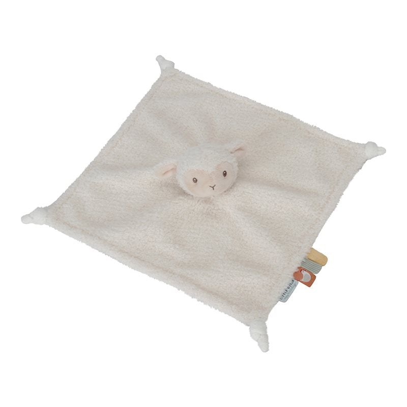 Little Dutch Kuscheltuch Schaf Little Farm – Material