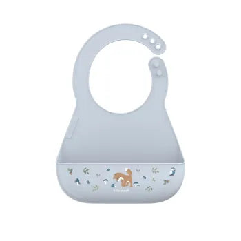 Little Dutch Lätzchen blau - Forest Friends Mepal Mio