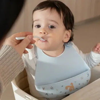 Little Dutch Lätzchen blau - Forest Friends Mepal Mio