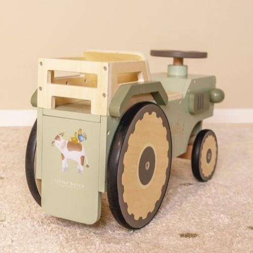 Little Dutch Lauftraktor Holz - Little Farm - der Wandertraktor – Aufbau