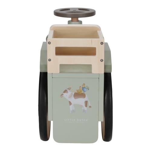 Little Dutch Lauftraktor Holz - Little Farm - der Wandertraktor – Material