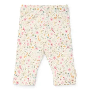 Little Dutch Leggings Fairy Garden - weiss