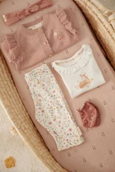 Little Dutch Leggings Fairy Garden - weiss