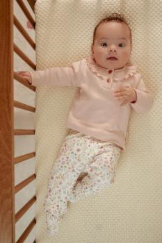 Little Dutch Leggings Fairy Garden - weiss