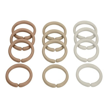 Little Dutch Little Loops Spielringe Beige – Material