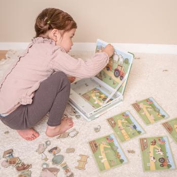 Little Dutch Magnet Puzzle Little Farm Detailansicht