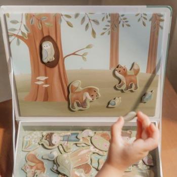 Little Dutch Magnet Puzzle verzauberter Wald Funktionen Detail