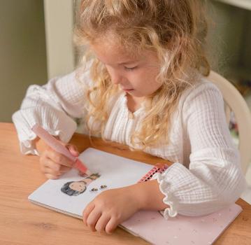 Little Dutch Wassermalbuch Rosa & Friends