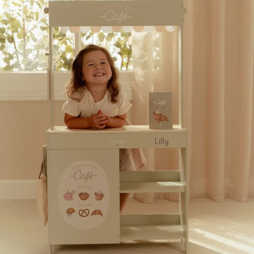 Little Dutch Marktstand & Cafe - in one - Holz FSC – Detailansicht