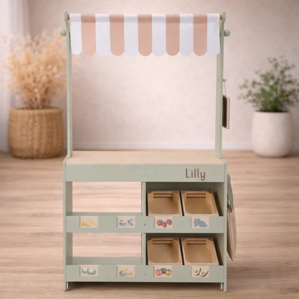 Little Dutch Marktstand & Cafe - in one - Holz FSC – Material