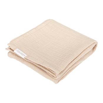 Little Dutch Musselintuch Swaddle 120 x 120 Beige Little Dutch
