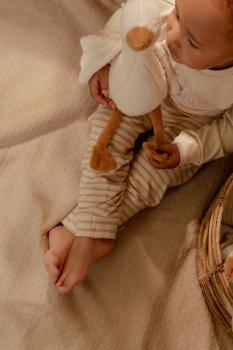 Kuschelgans 25 cm Weiß - Kleine Gans Little Goose - Little Dutch