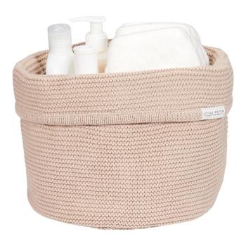 Little Dutch Pflegekörbchen Strick beige Detailansicht