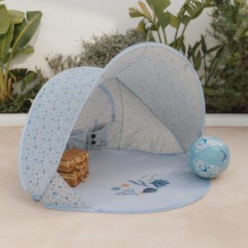 Little Dutch Pop-up Strandzelt Ocean Dreams Blue Lieferumfang
