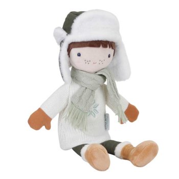 Little Dutch Kuschelpuppe Sam Limited Winter Edition Detailansicht