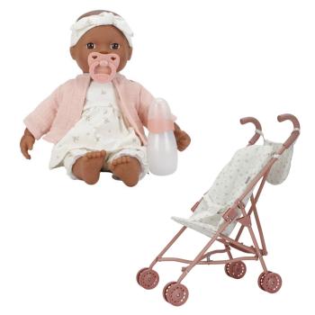 Puppe Buggy Set Noa und Puppenbuggy -  Spiel Bundle Little Dutch
