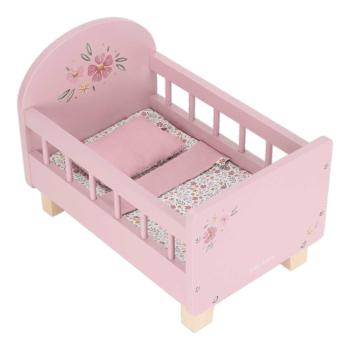 Little Dutch Puppenbett Holz mit Textilien – Soft Flowers Liefertermin Anfang März