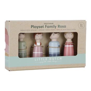 Little Dutch Puppenhaus Familie Rosa Erweiterungsset Holz