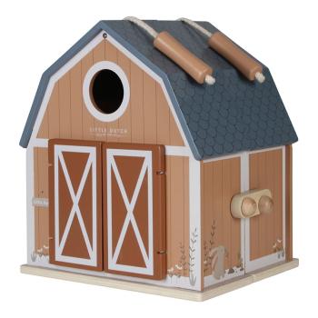 Little Dutch tragbares Puppenhaus Holz Bauernhaus Little Farm LD7152