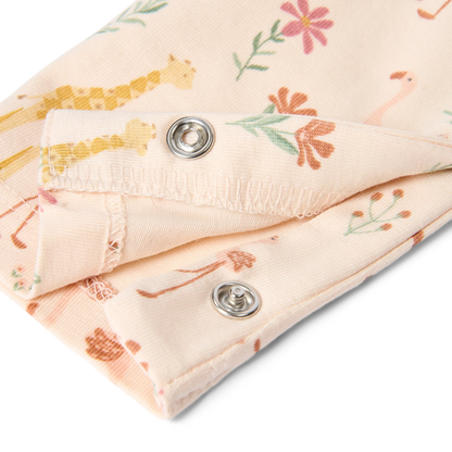 Little Dutch Baby Pyjama Blooming Safari mit Flamingo-Motiv in der Geschenkbox