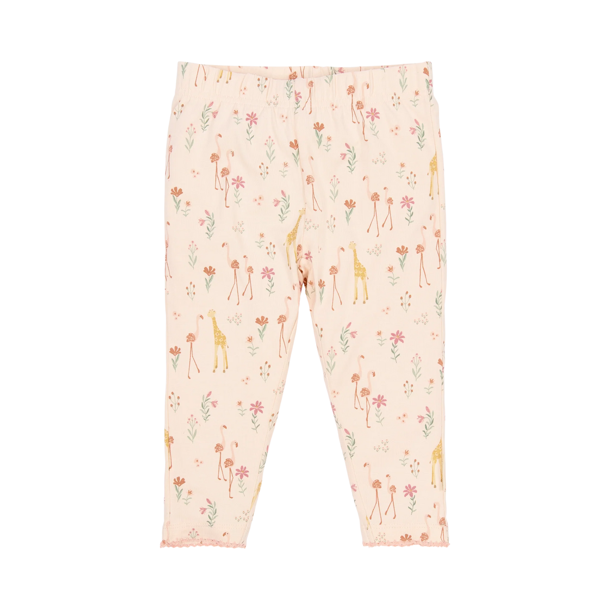 Unterteil des Little Dutch zweiteiliger Pyjama Safari Friends aus Baumwolle Bio