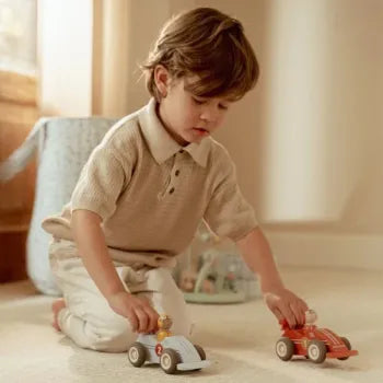 Little Dutch Rennwagen - Set Rückziehauto FSC