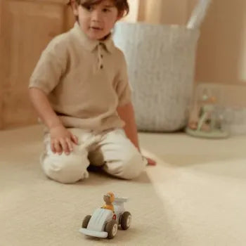 Little Dutch Rennwagen - Set Rückziehauto FSC